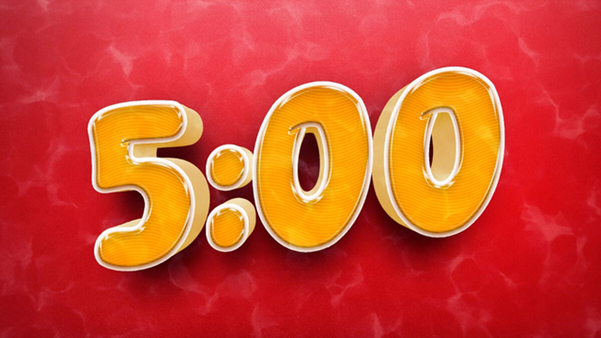 Summer Red Wavy Countdown image number 0